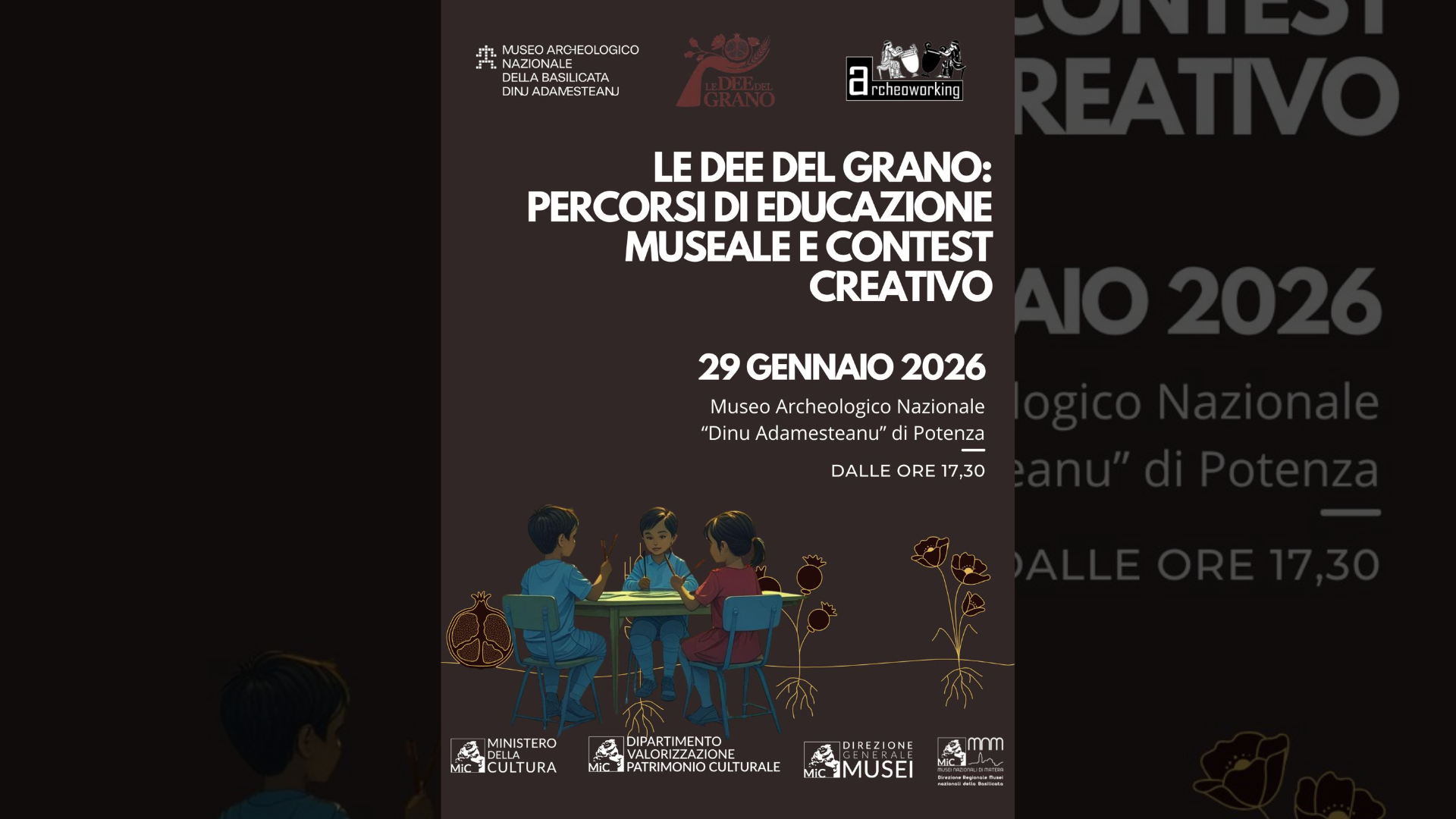 Le dee del grano: Percorsi di educazione museale e contest creativo